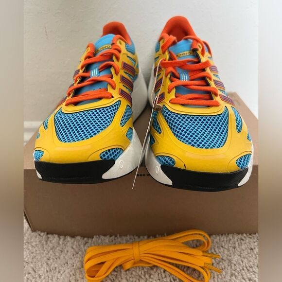 Adidas Adizero Aruku Running Shoes Yellow Blue main image 4